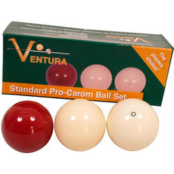 Conjunto de bolas Carom Ventura Dark red