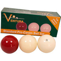set de bouless de carambole Ventura Rouge foncé