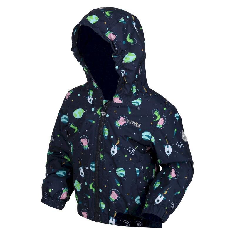 Chaqueta Acolchada Muddy Puddle Cosmic Peppa Pig para Niños/Niñas Marino