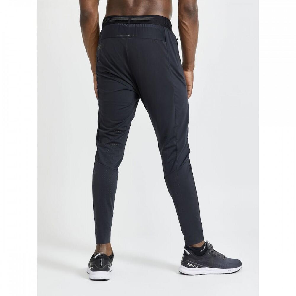 Mens Pro Hypervent Jogging Bottoms (Black) 4/4