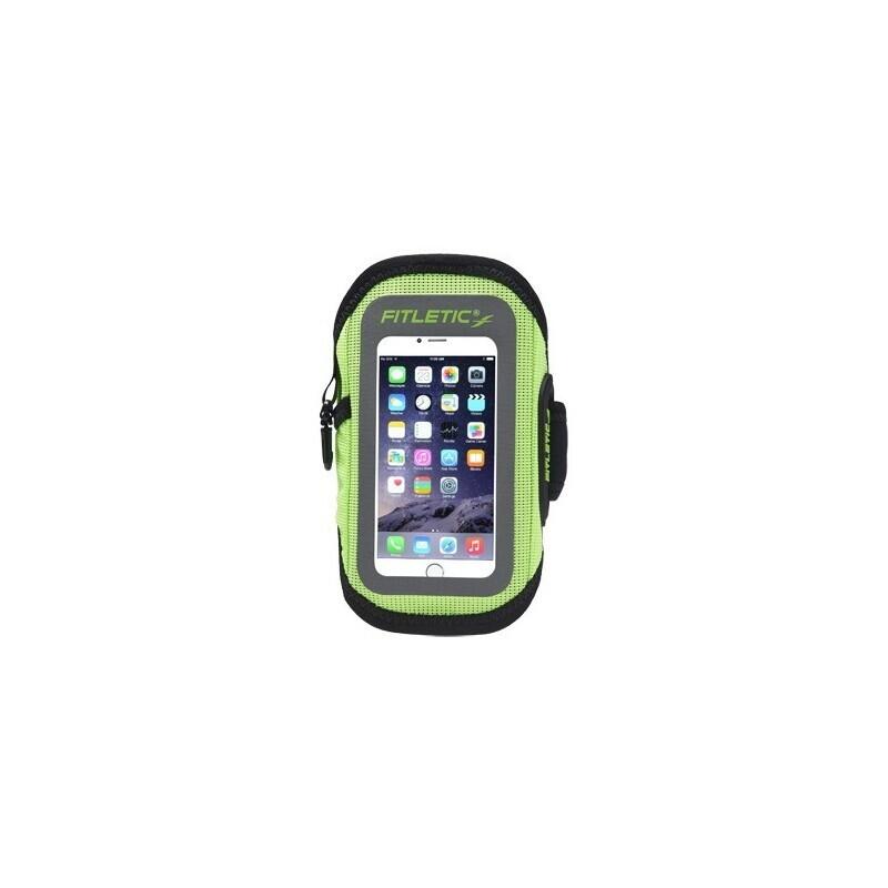 Ceinture Running Smartphone CREADY - Sac Banane De Course à Pied, Fitness - Avec Poches, Trou Écouteurs, Bande Réfléchissante - Bleu