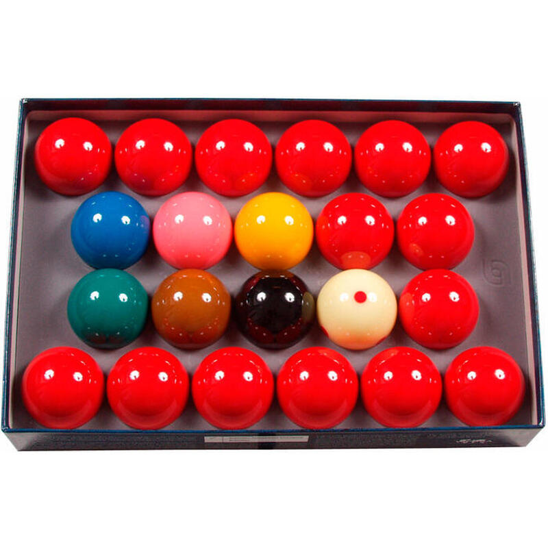 Juego de bolas de snooker Aramith Tournament 52,4 mm