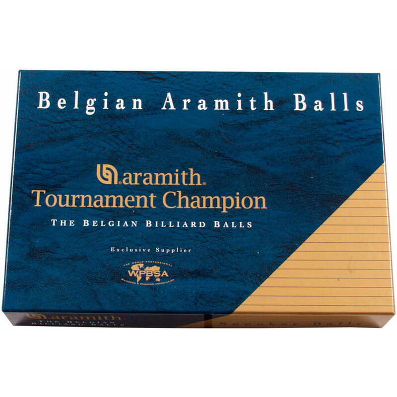 BOLA ARAMITH TOURNAMENT SNOOKER 52,5 MM (22 BOLAS) - Taco Set