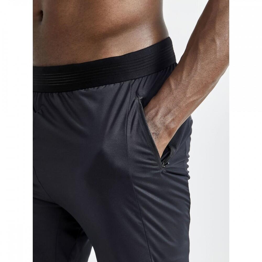 Mens Pro Hypervent Jogging Bottoms (Black) 3/4