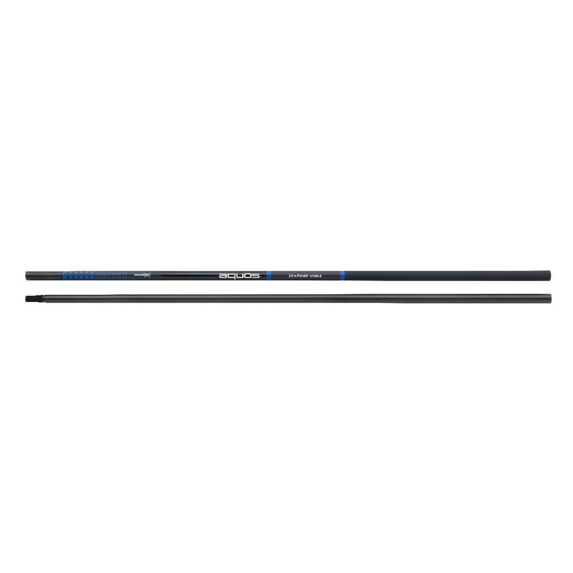 FISH MATRIX Fox Aquos Power Handle 3.00 m 2pc - Witvis Schepnetsteel