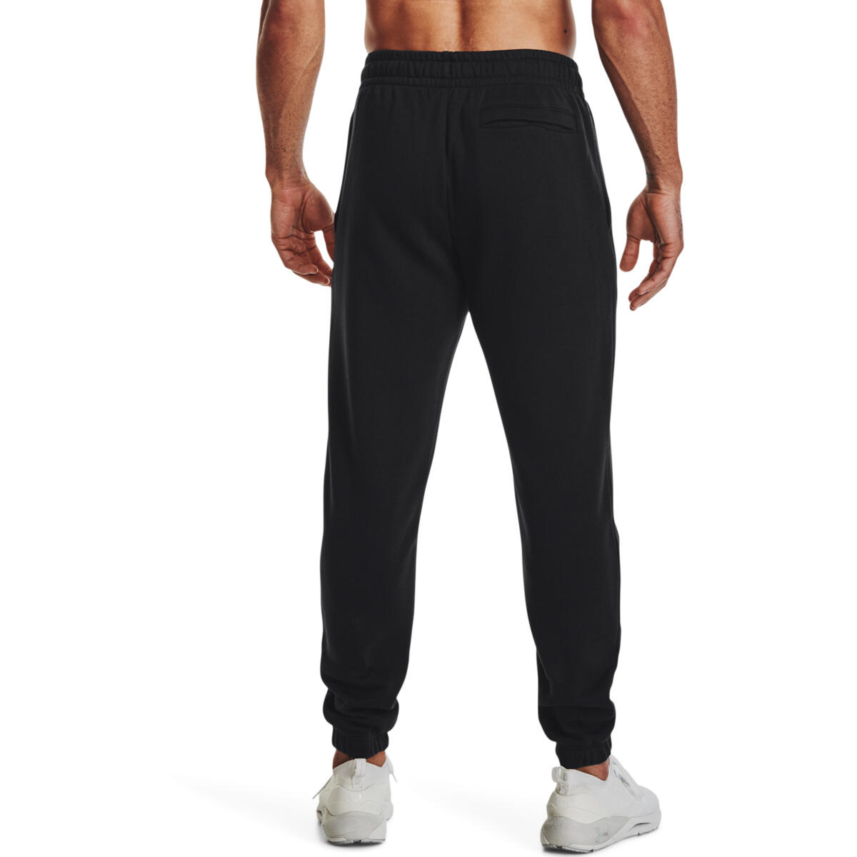Pantalon Under Armour Essential Fleece, Noir, Hommes 2/4