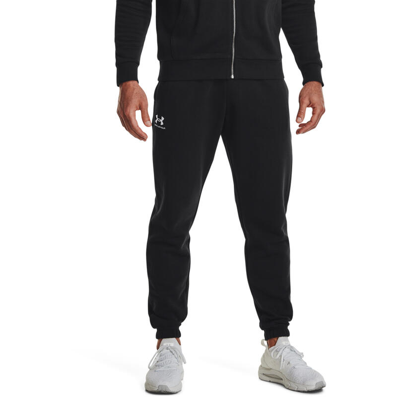 Pantalon Under Armour Essential Fleece, Noir, Hommes