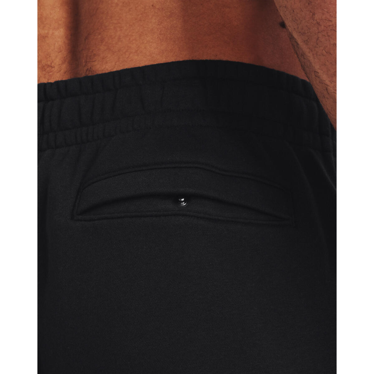 Pantalon Under Armour Essential Fleece, Noir, Hommes 4/4