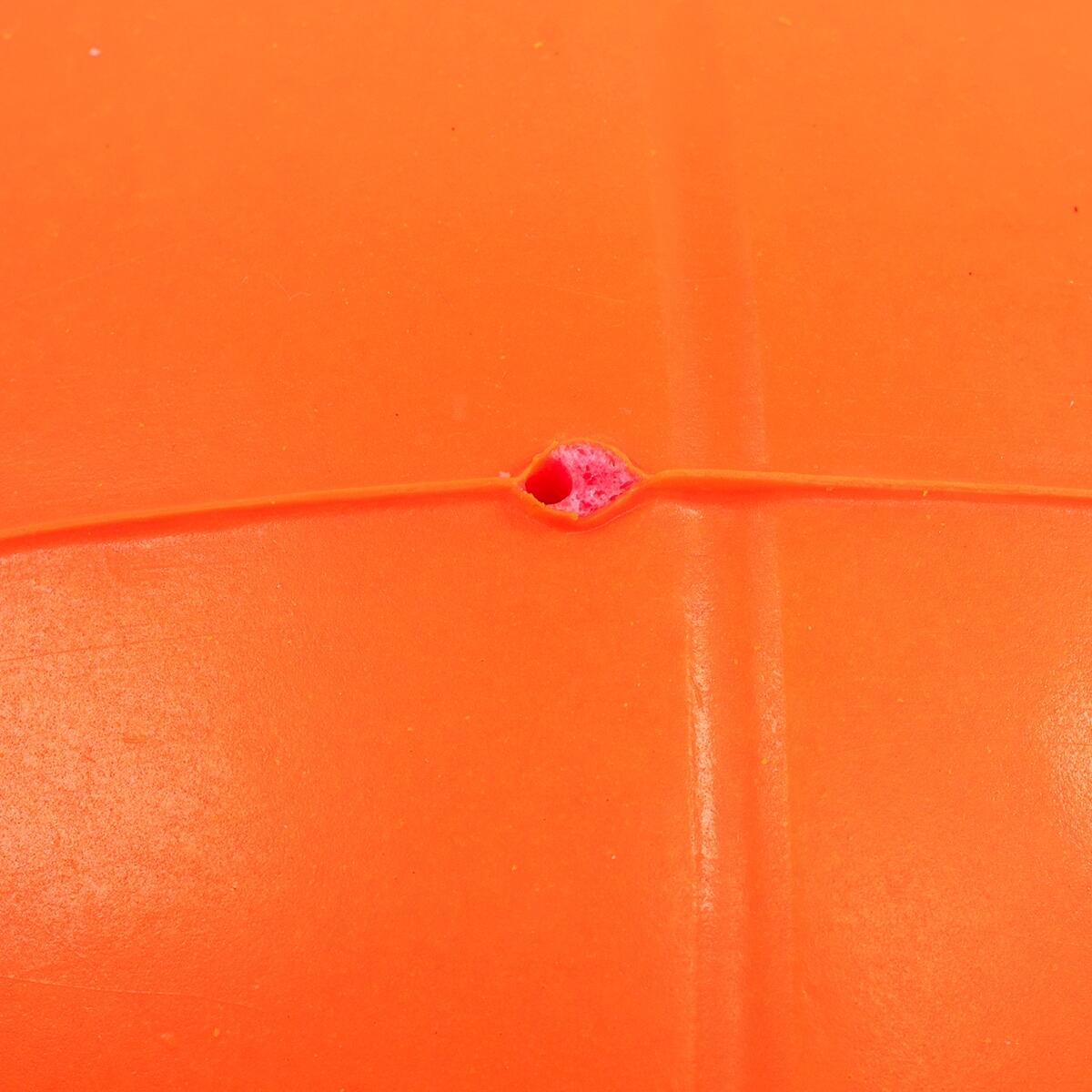 Ballon de football mousse Ø 18 cm orange - Entraînement intérieur 3/3