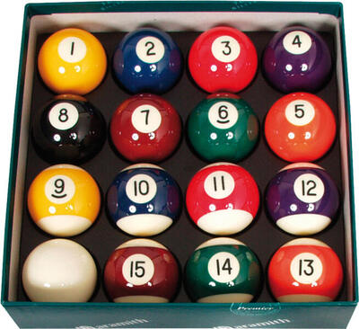 Set di palle da biliardo Aramith 50.8 mm