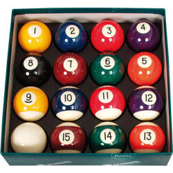 set de bouless de billard Aramith 50,8 mm