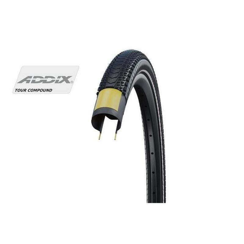 Pneumatico morbido Schwalbe Marathon Almotion 28x2,00 Hs603 Evo Raceguard Addix