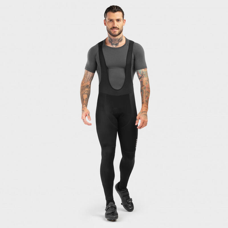 Heren lange fietsbroek Black Sea - Zwart