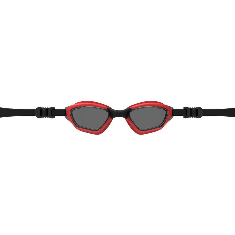 3D CUSHION 日本製 訓練用泳鏡- 黑色/紅色