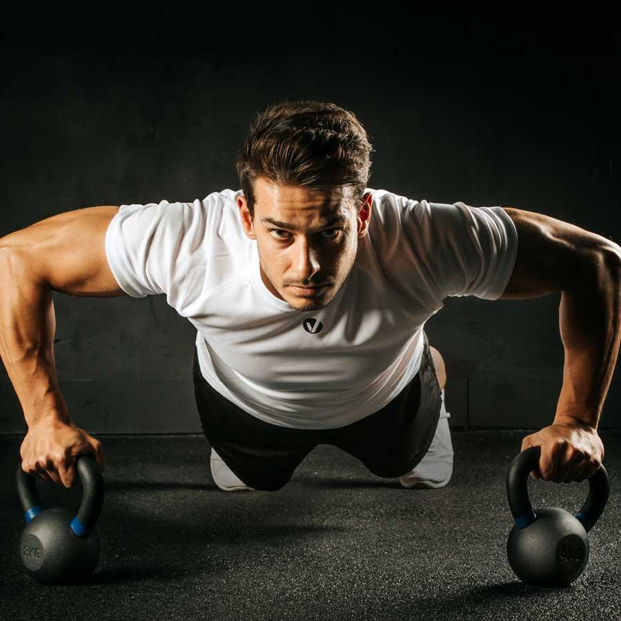 Kettlebell Pesa Rusa 12kg Viok Sport Decathlon
