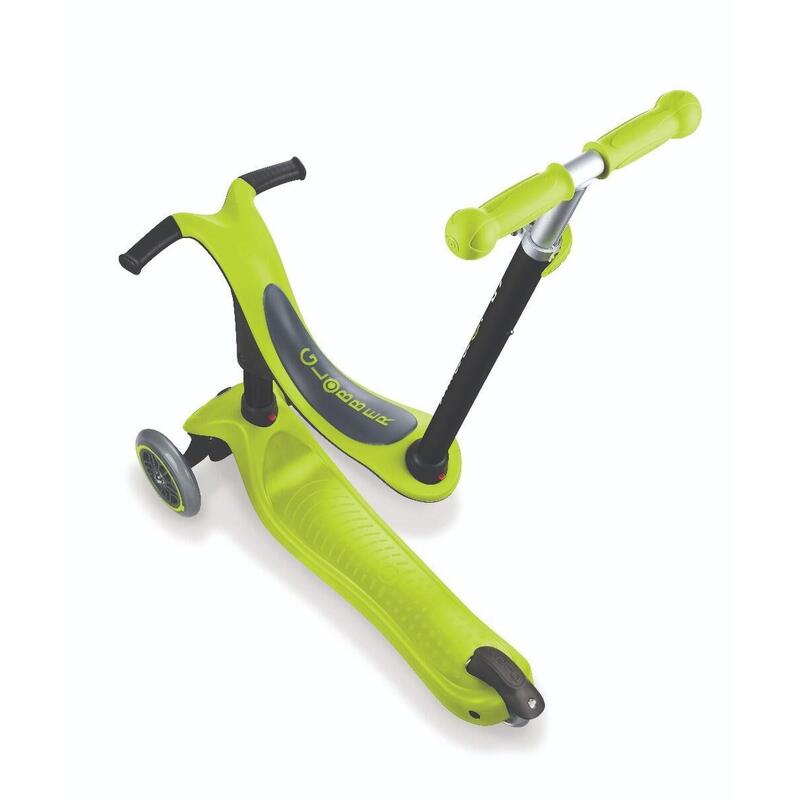 Trottinette draisienne / Tricycle  GO UP Sporty Lights with Stabilisateur  Vert