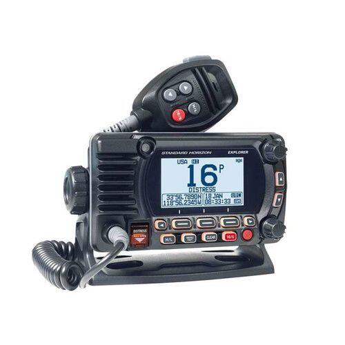 VHF fixe classe D IPX8 antenne GPS et option combiné supplémentaire