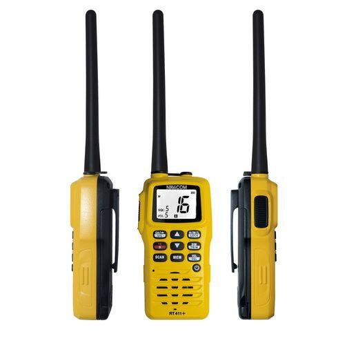 RT411+: VHF portable 6W, étanche IPX6, flottante