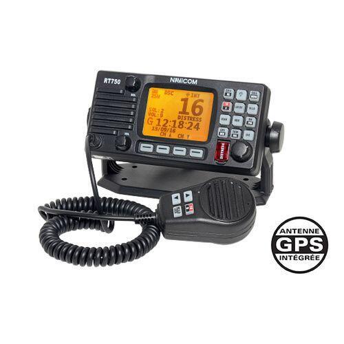 VHF fixe RT750 avec antenne GPS et récepteur AIS intégrés