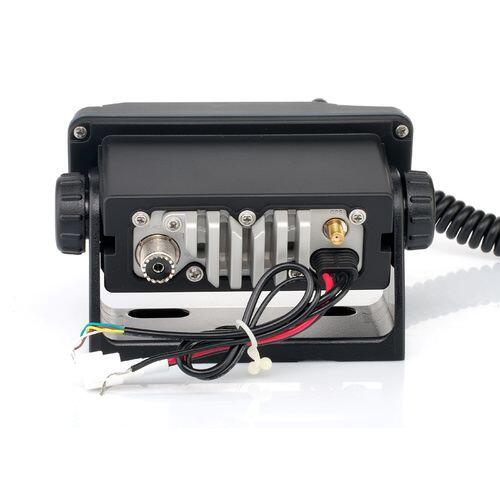GX1400GPSE: VHF fixe compacte 25W classe D IPX8 noire avec antenne GPS interne 3/4