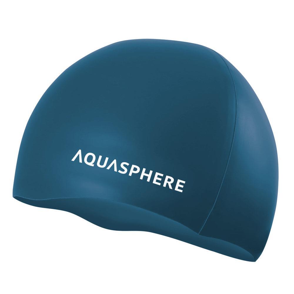 Aquasphere boné de silicone simples - verde escuro