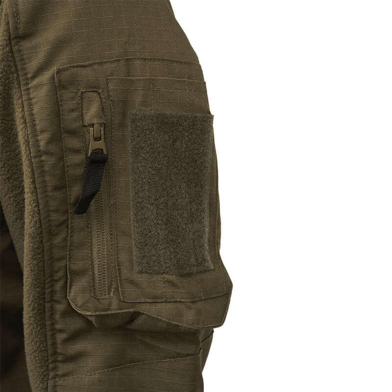 Brandit Fleece Ripstop Jacket Herren (Olive) Größe XL 3/5