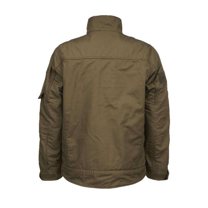 Brandit Fleece Ripstop Jacket Herren (Olive) Größe 2XL 2/5