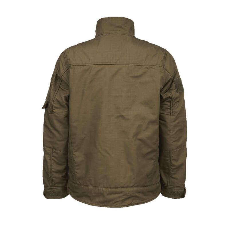 Brandit Fleece Ripstop Jacket Herren (Olive) Größe XL 2/5