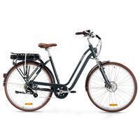 Reconditionné - VELO DE VILLE ELECTRIQUE ELOPS 900 E CADRE BAS BLEU - Excellent