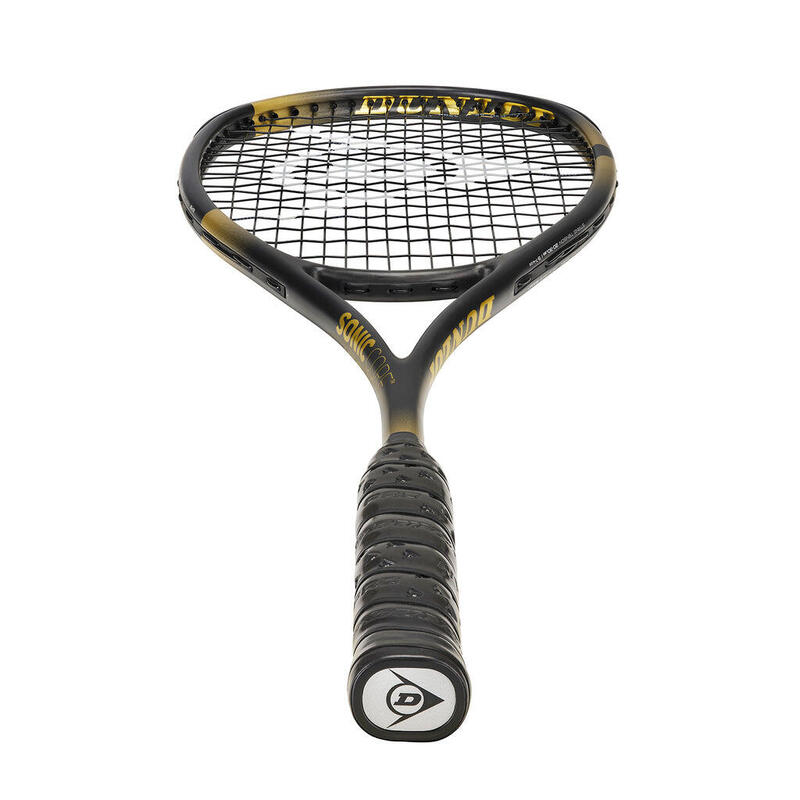 Sonic Core Iconic 130 (2022) Volwassenen Squashracket - Zwart/Goud