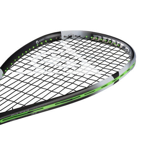 Sonic Core Evolution 130 (2022) Volwassenen Squashracket - Zwart/Zilver/Groen