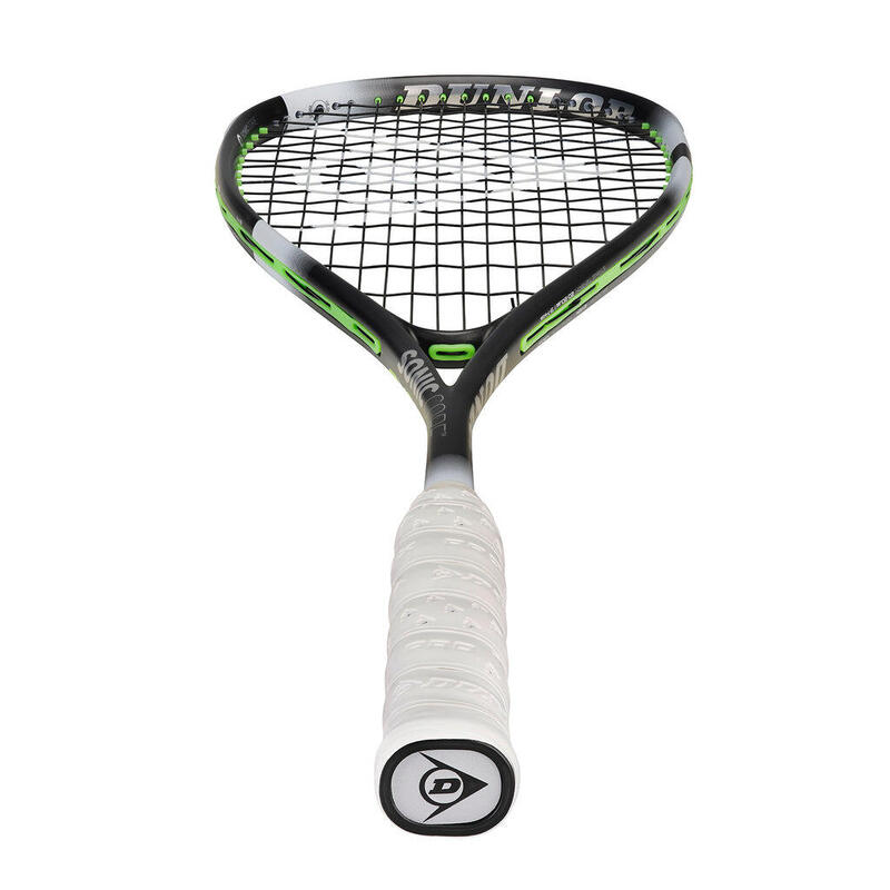 Sonic Core Evolution 130 (2022) Volwassenen Squashracket - Zwart/Zilver/Groen