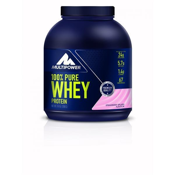 Pure Whey Protein 2kg Morango Multipower