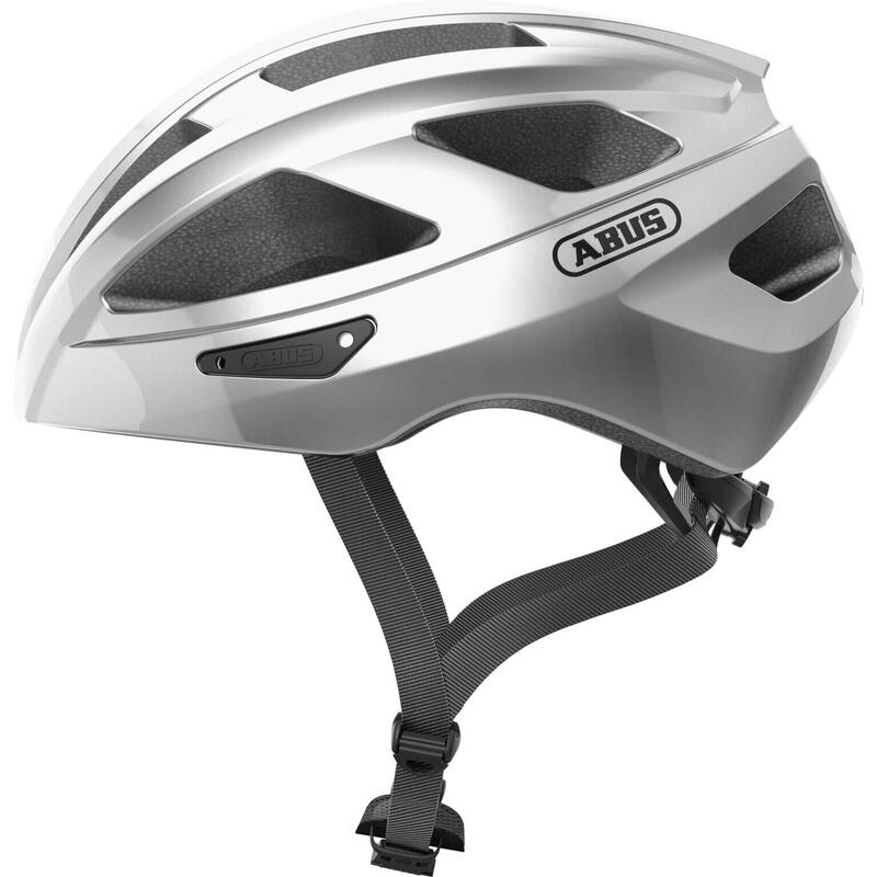 helm Macator gleam silver L 58-62 cm