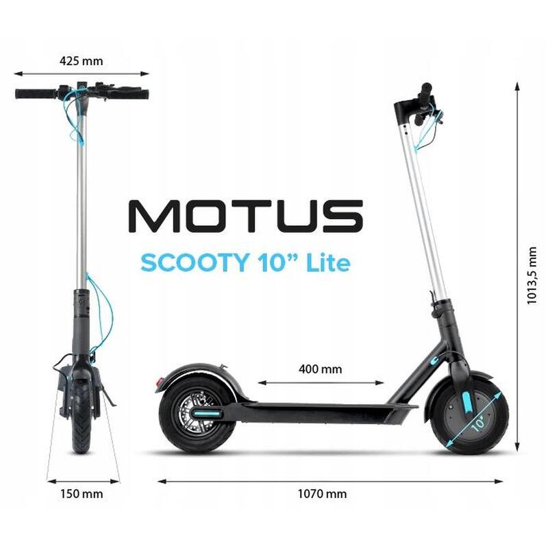 Hulajnoga elektryczna Motus Scooty 10" LITE 2022