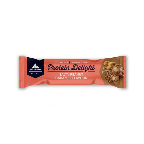 Barra Protein Delight Amendoim Caramelo Salgado Multipower