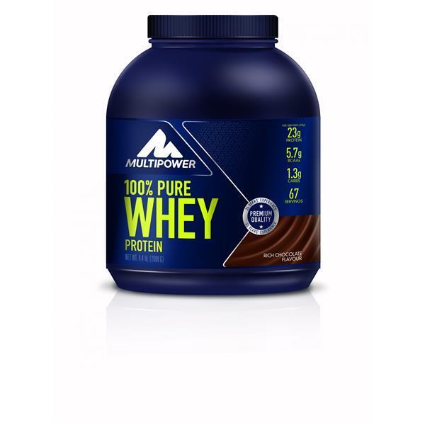 Pure Whey Protein Chocolate 2kg Multipower Exclusivo Online      117,79€  Preço por quantidade 58,90€kg MULTIPOWER Pure Whey Protein Chocolate 2kg MultipowerVendido e expedido por: Celeiro    
