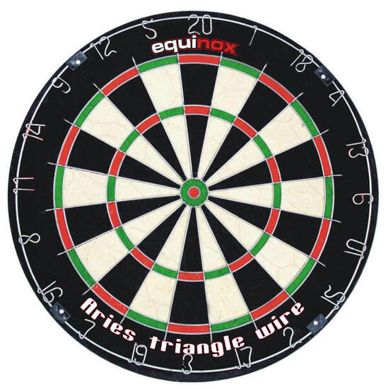 Dartscheibe - Sisal - Inklusive Darts - Aries
