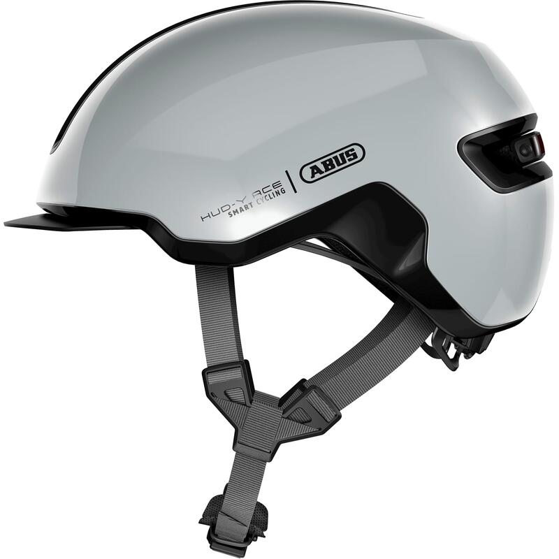 Abus Hudy Ace casco de bicicleta unisex gris race grey l 5761