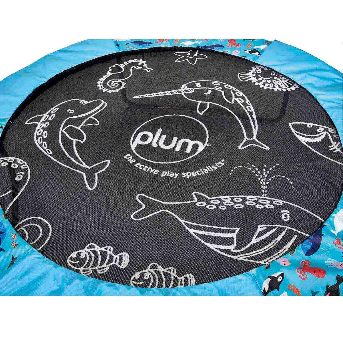 Plum 4.5ft Junior Ocean Trampoline and Enclosure with Sounds 3/5