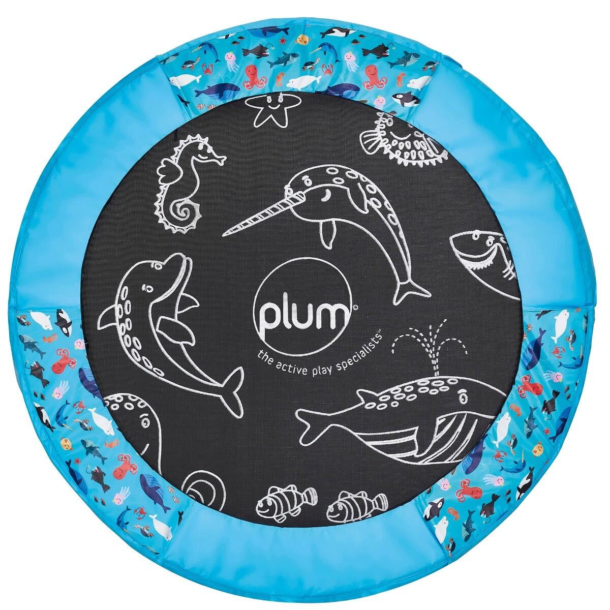Plum 4.5ft Junior Ocean Trampoline and Enclosure with Sounds 4/5