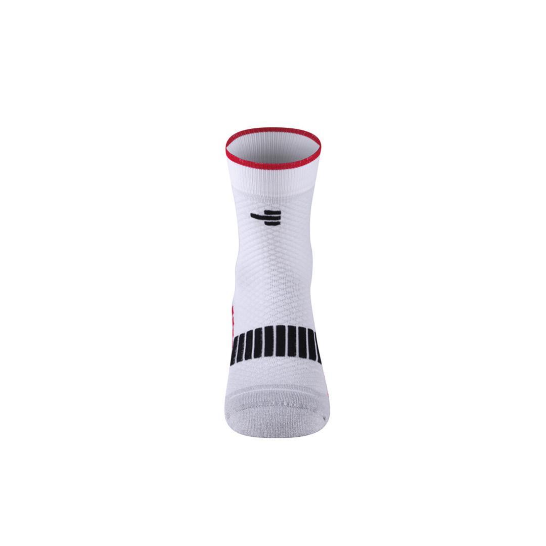 Calcetines técnicos Running adulto compresión termorregulador medios blanco 4/6