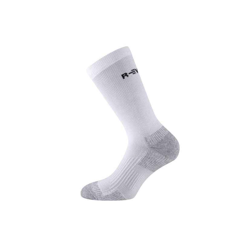 Technische Socken Erwachsene, Berglauf, Fitness, Multisport, Durchschnitt Weiß