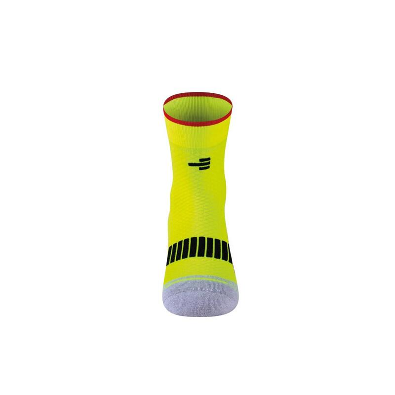 Chaussettes techniques Running adulte compression thermo medium jaune