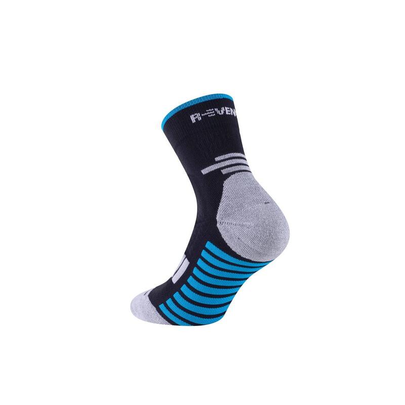 Technische Socken Running Erwachsene Kompression thermo mittlere schwarz