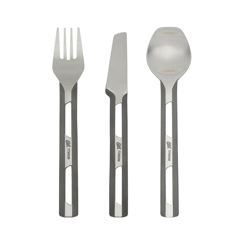 Sztućce turystyczne Esbit Titanium Cutlery