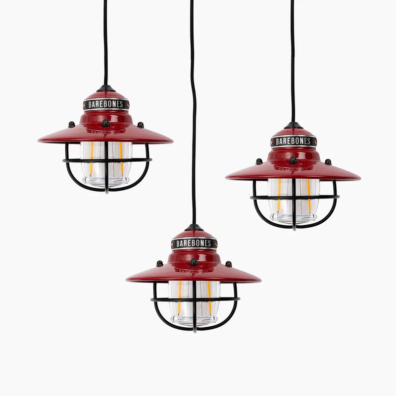 Edison String Lights 40/250 Lumens-Red