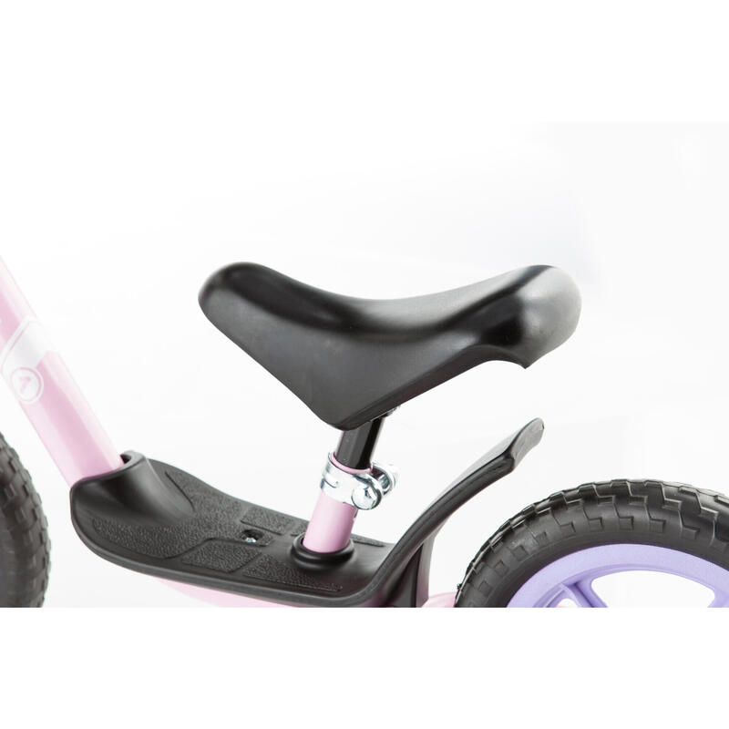 Kettler Run 10" Girl - Balance bike - Footboard - Selle ergonomique réglable