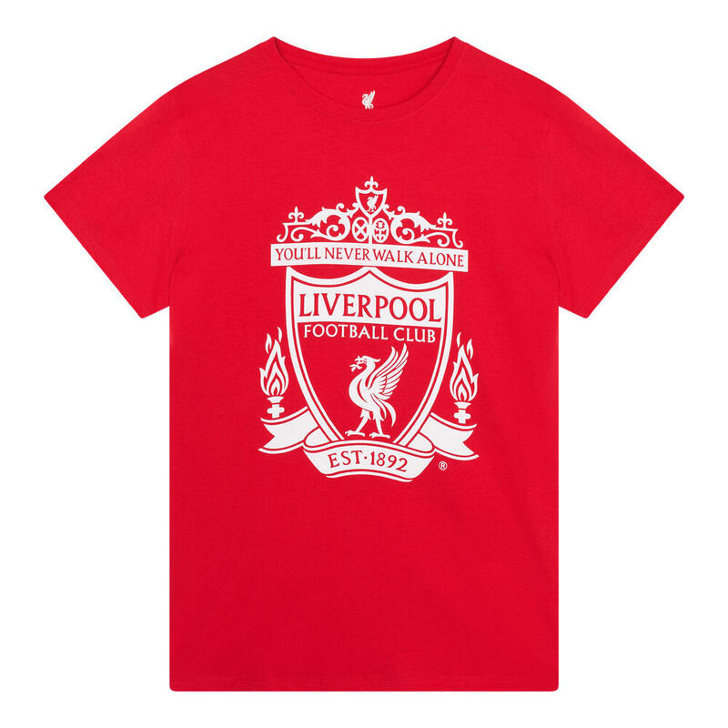 Camiseta logo Liverpool hombre - roja