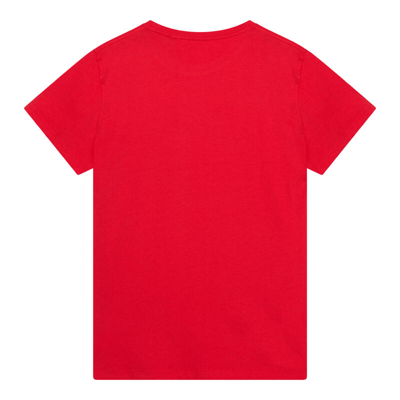 Liverpool Logo T-shirt erwaschene - Rot